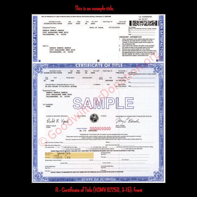 Quick Guide: How Do I Get My Car Title In Florida