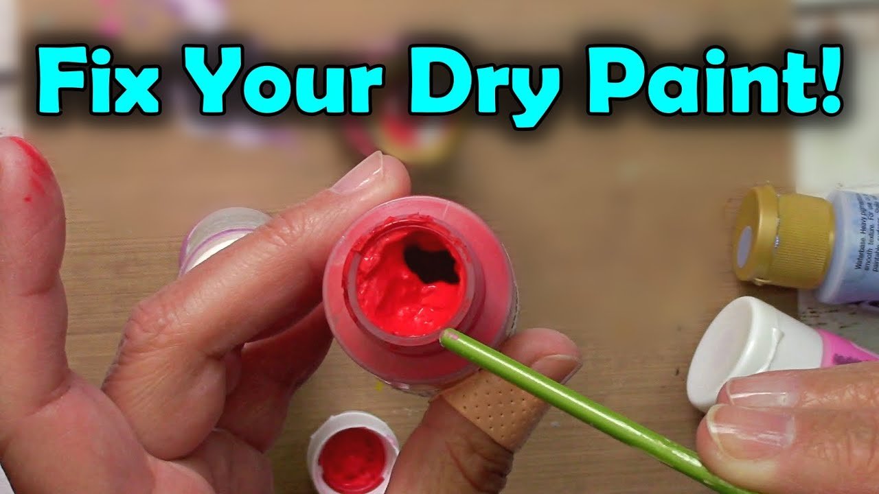 Revive Acrylic Paint: How To Refresh Your Supplies